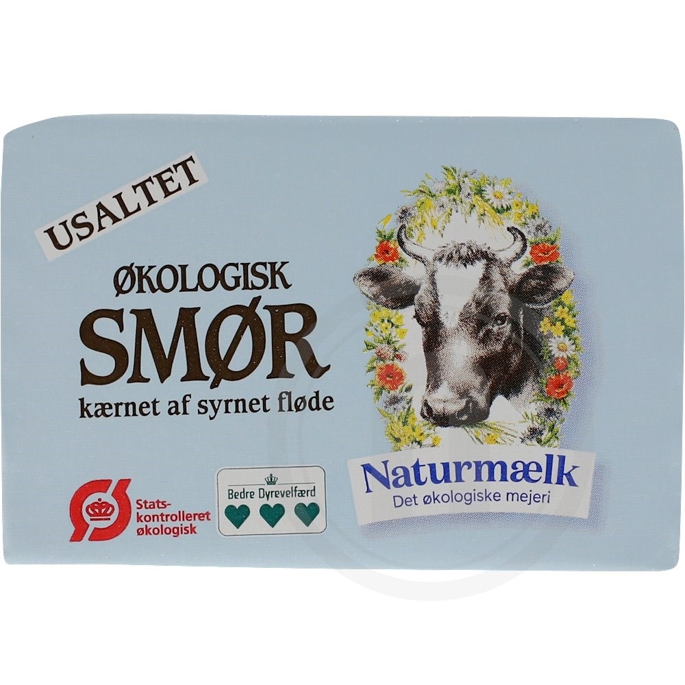 Smør (usaltet) øko.