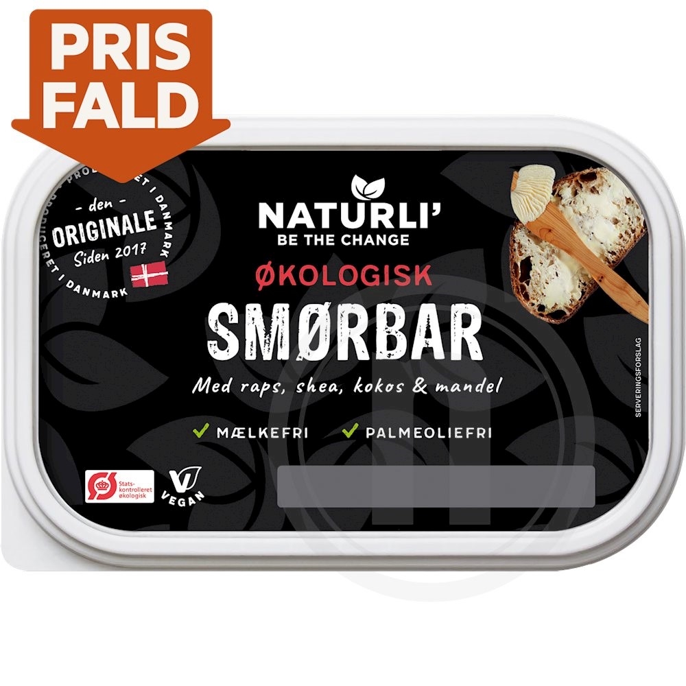 Naturli' Smørbar Økologisk Vegansk