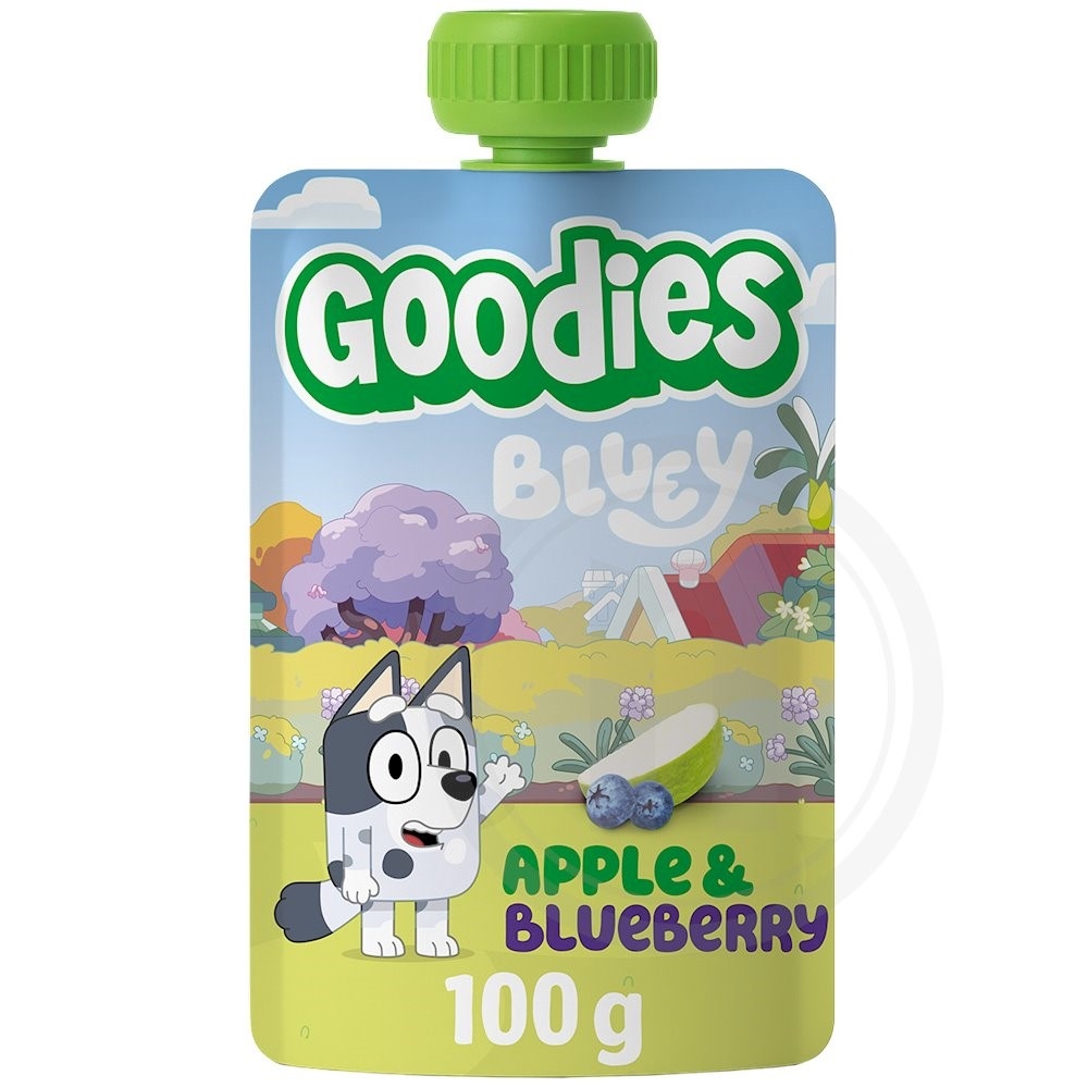 Goodies-Bluey Smoothie blåbær, æble