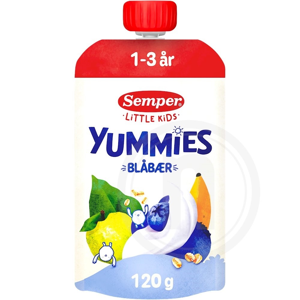 Smoothie m. blåbær