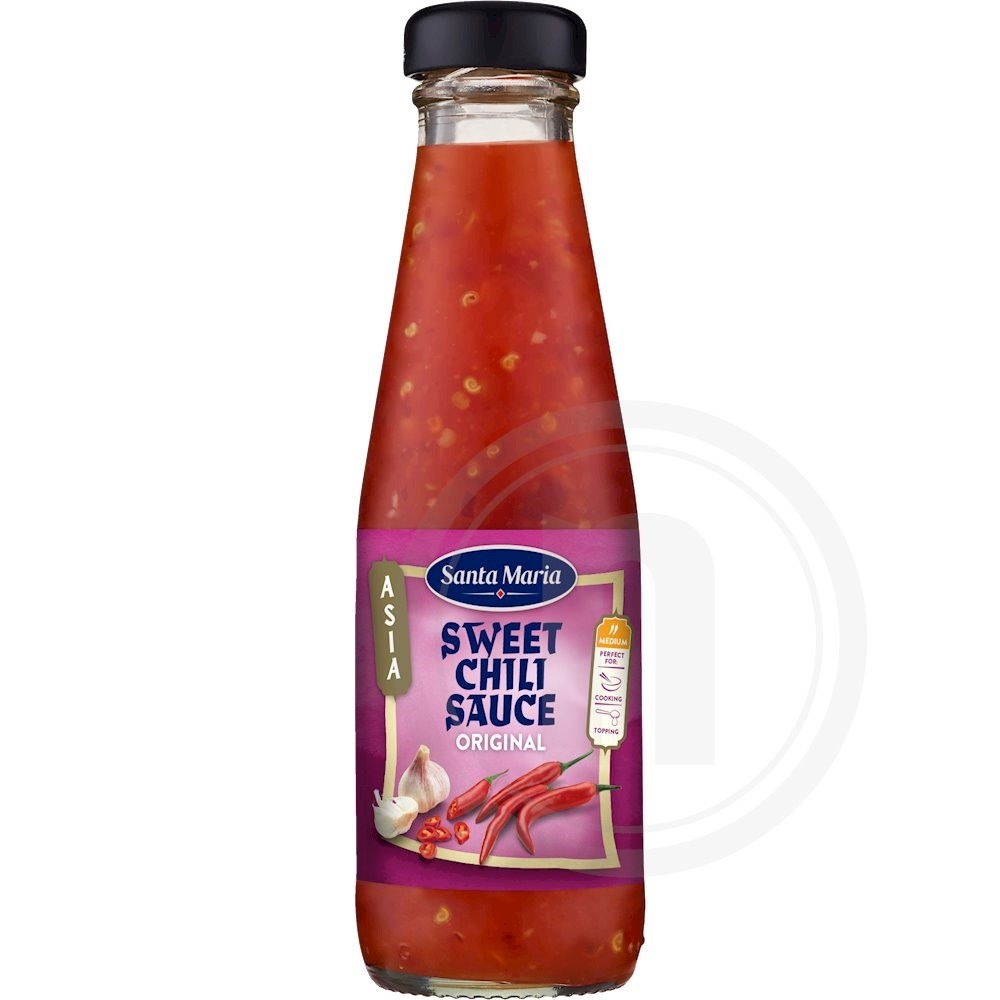 Sød chilisauce fra Santa Maria – Leveret med nemlig.com Sød chilisauce fra Santa Maria – Leveret med nemlig.com