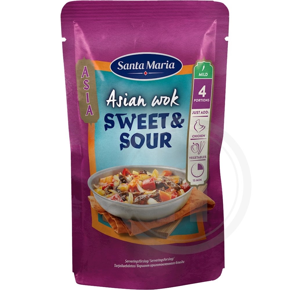 Santa Maria Sød og Sur Wok Sauce