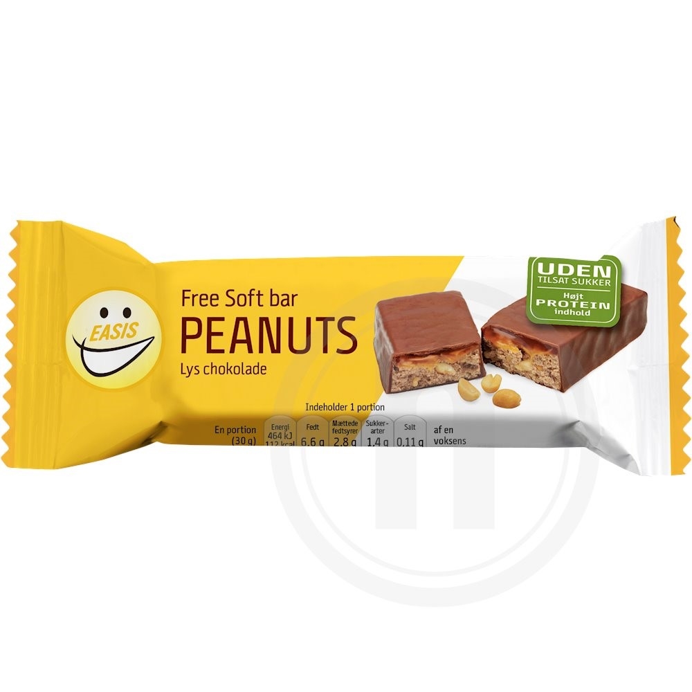 Soft bar peanut