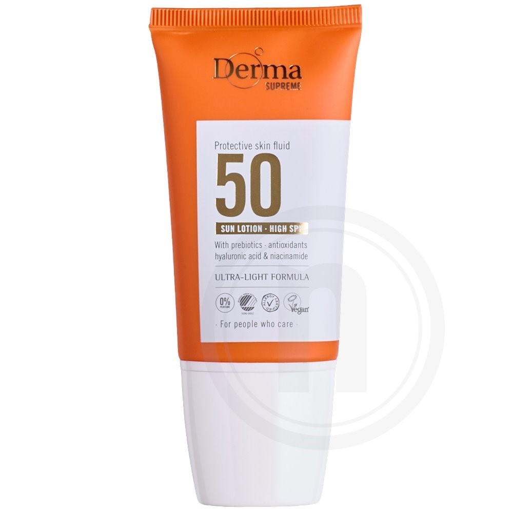 Derma Supreme Sol-lotion Ansigt SPF50