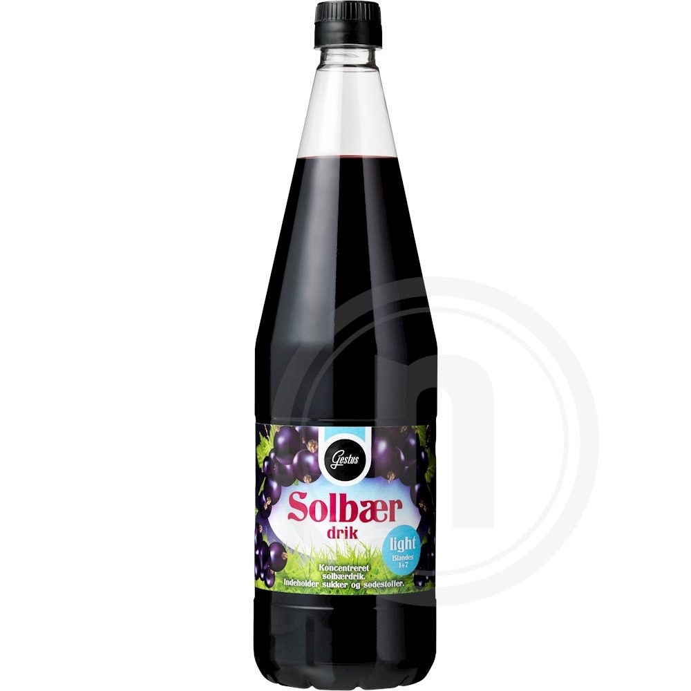 Solbærlæskedrik light