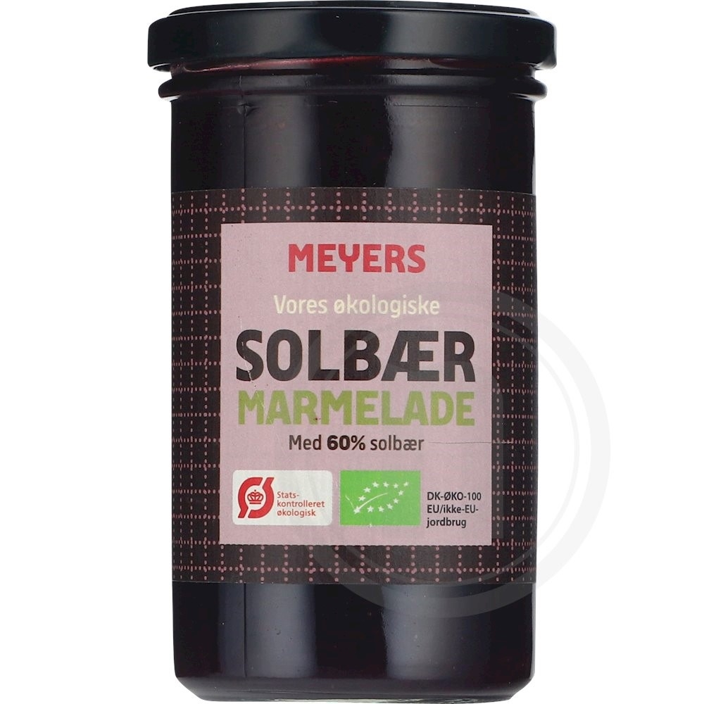 Solbærmarmelade øko.