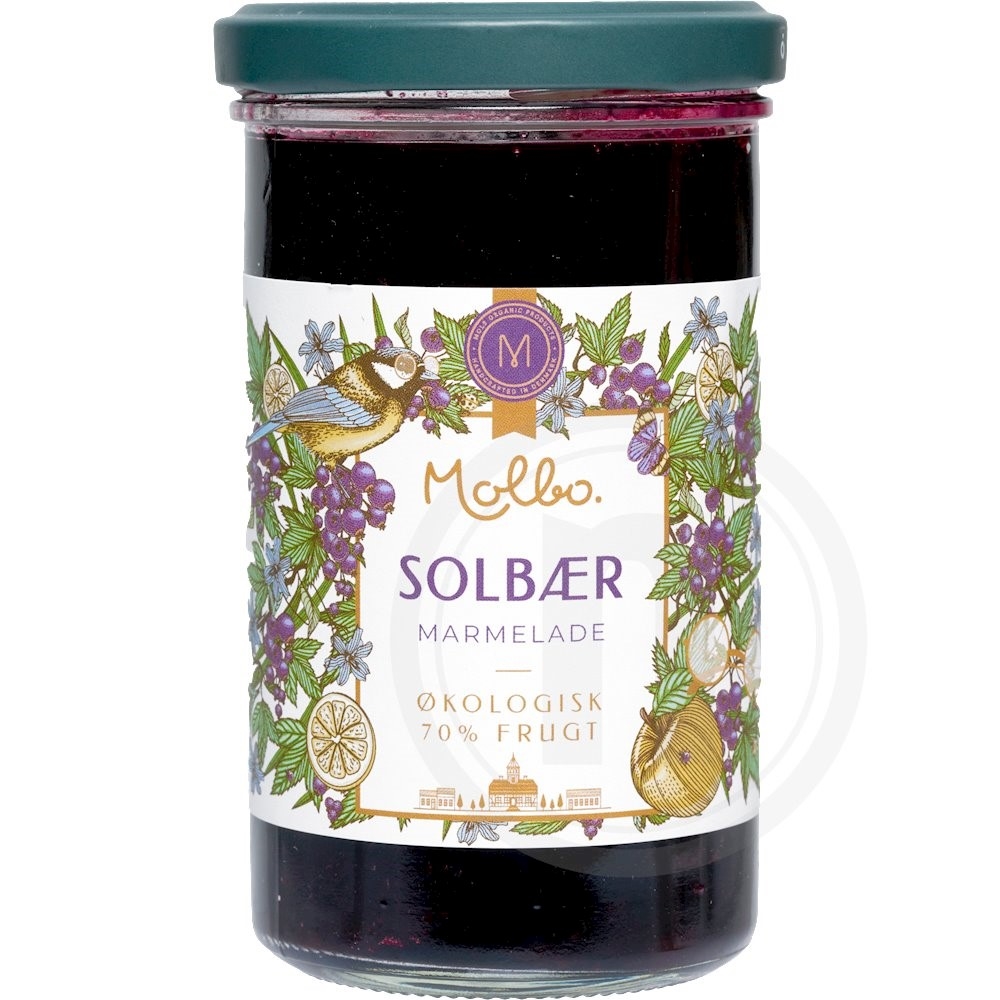 Solbærmarmelade øko.
