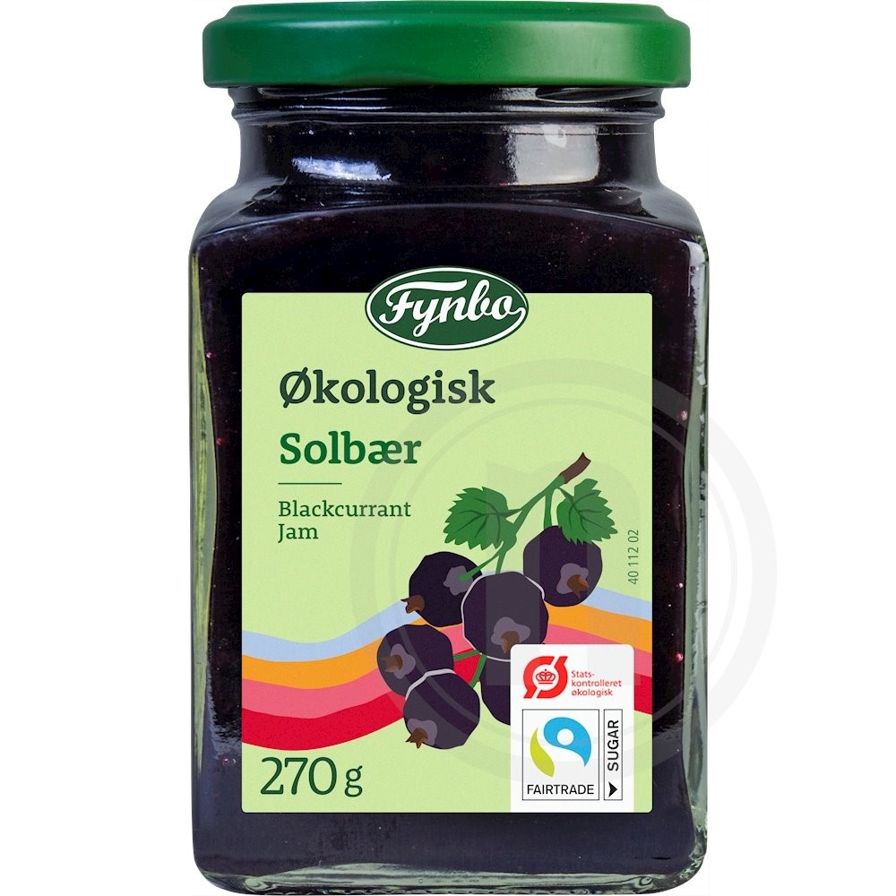 Solbærmarmelade øko.