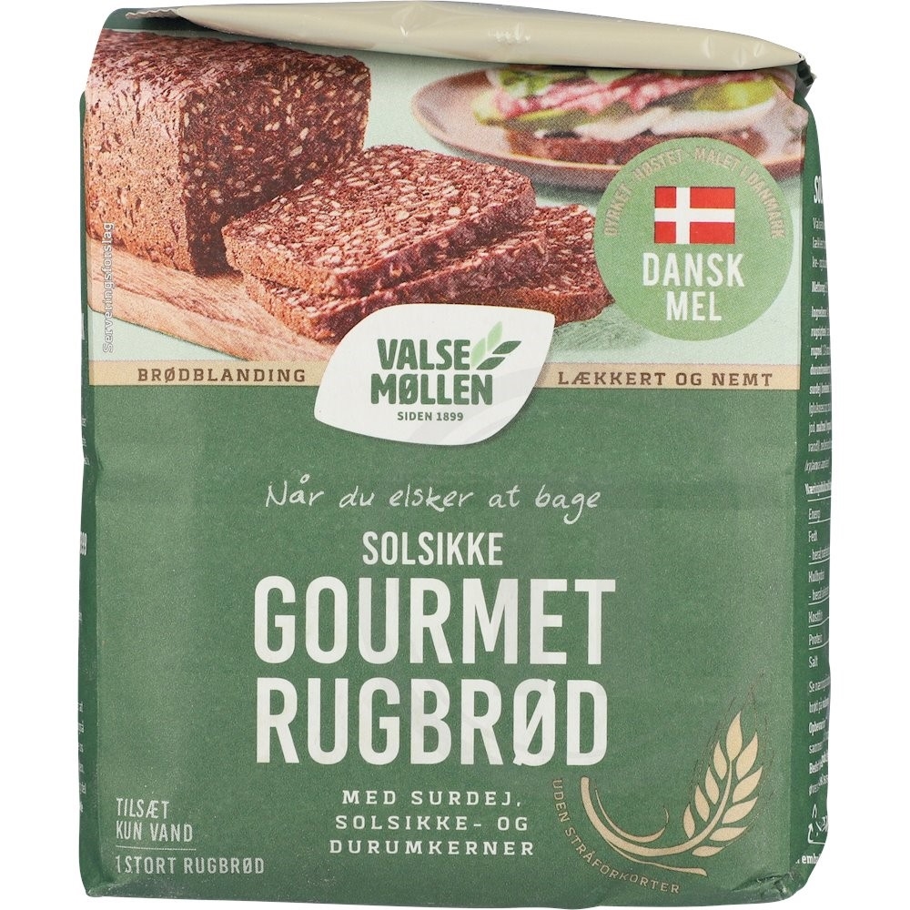 Solsikke gourmet rugbrød