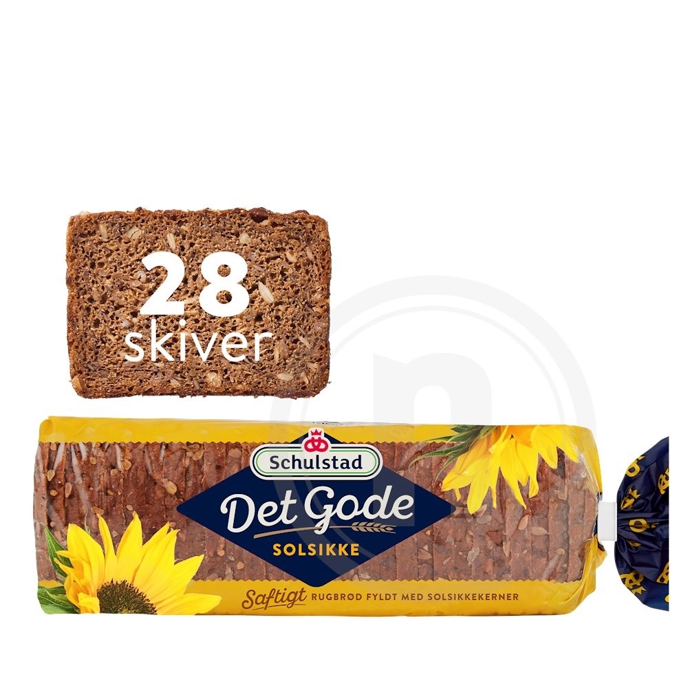 Schulstad Solsikkerugbrød