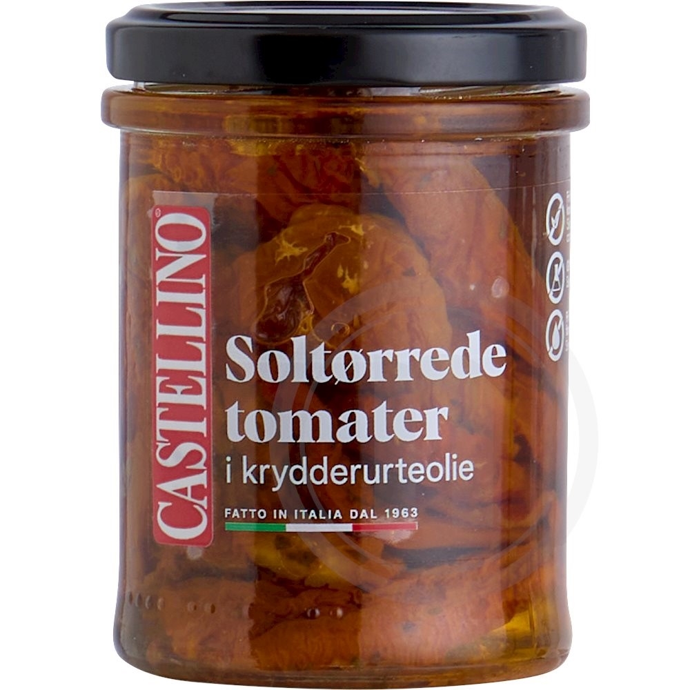 Castellino Soltørrede tomater i olie