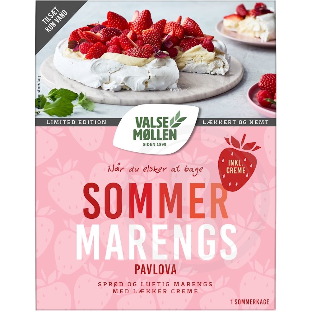 Sommermarengs m. creme