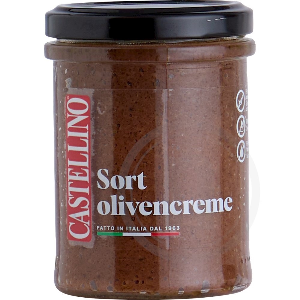 Castellino Sort olivencreme tapenade