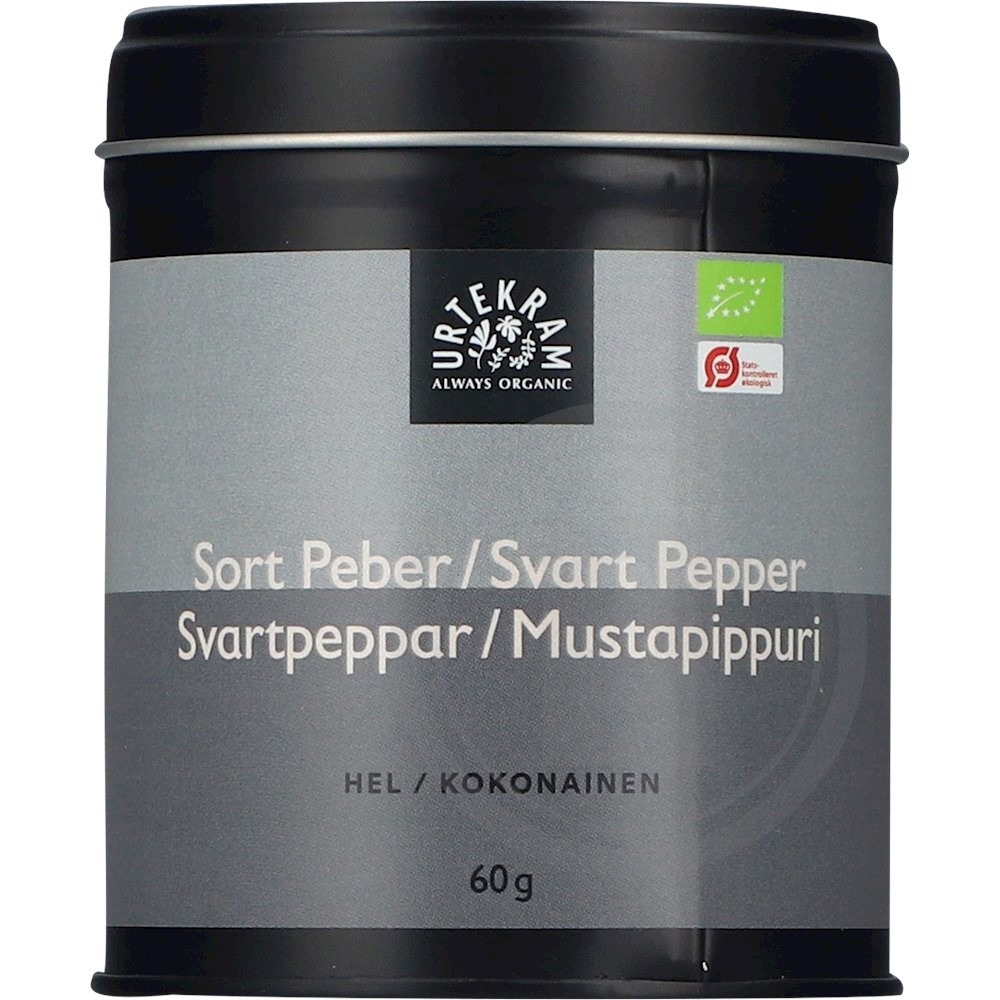 Sort peber (hel) øko.
