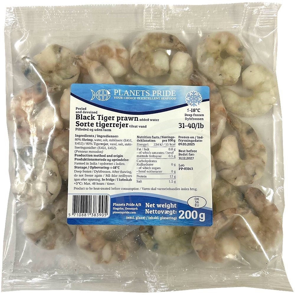 Planets Pride Sorte Tiger Rejer