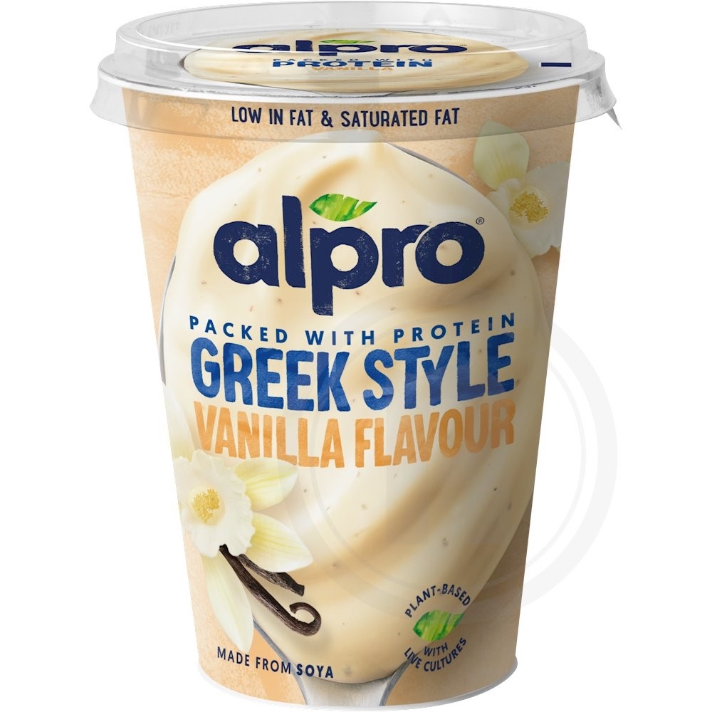 Soyaprodukt Greek Style med vanilje