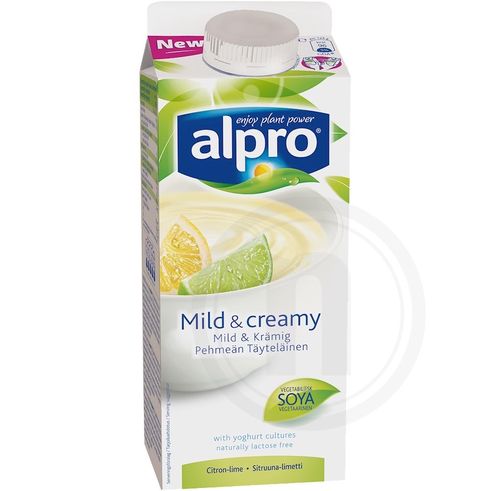 Soyayoghurt med citron og lime