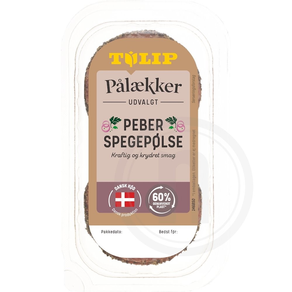 Spegepølse m. peber