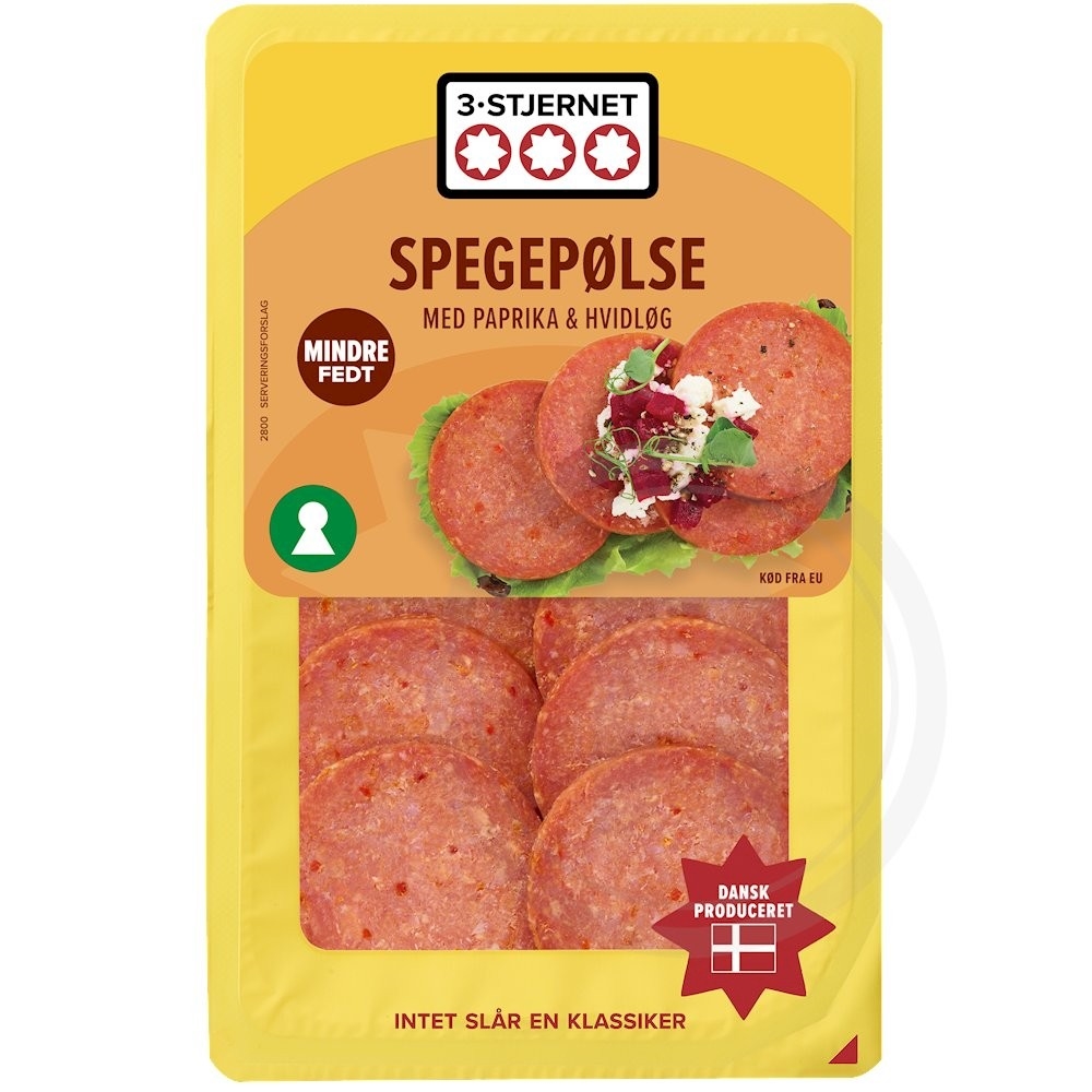3-Stjernet Spegepølse