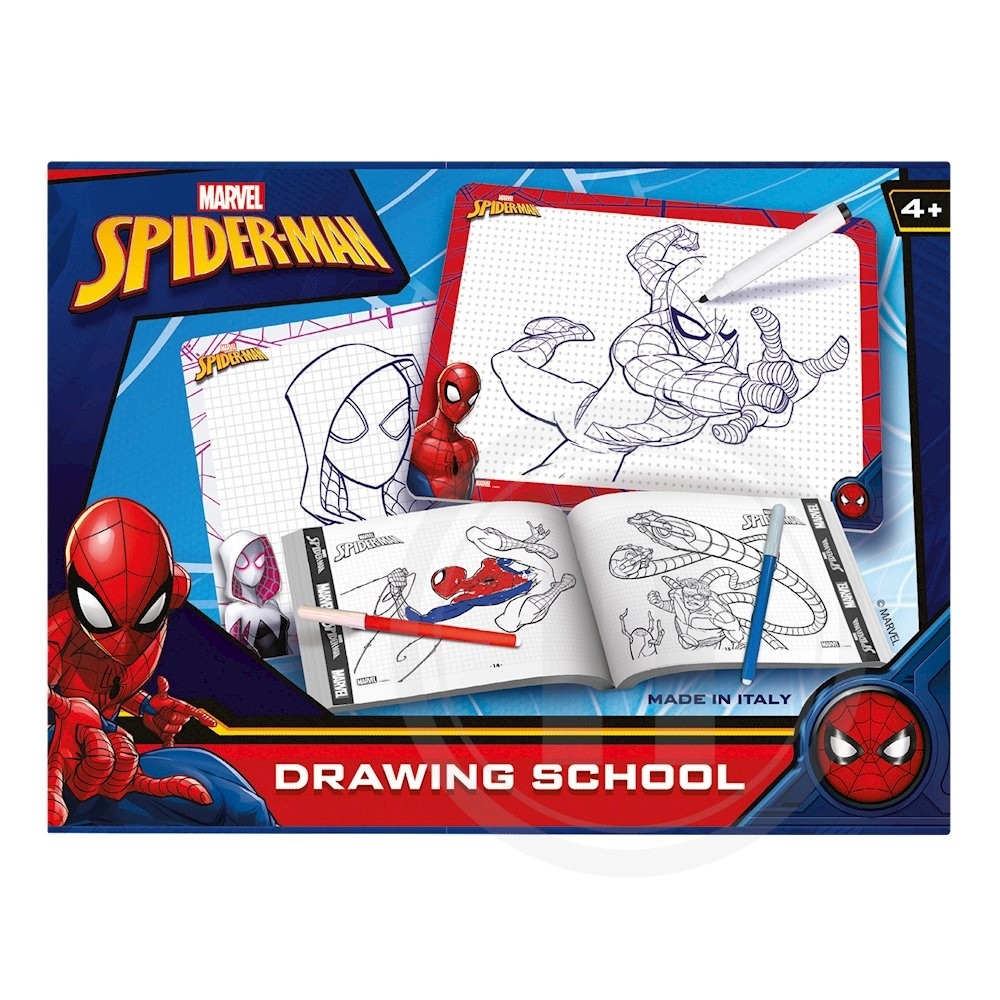 Spiderman tegneskole
