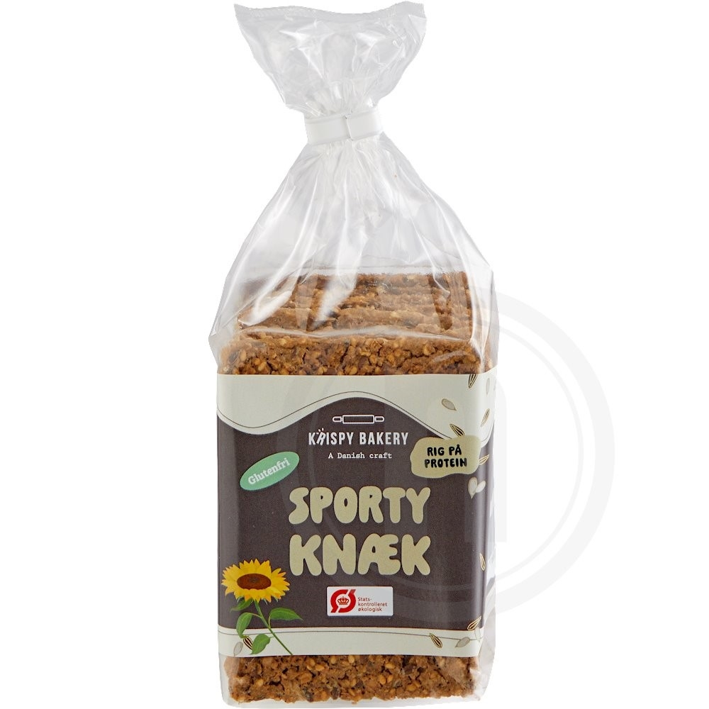 Sporty knækbrød øko.