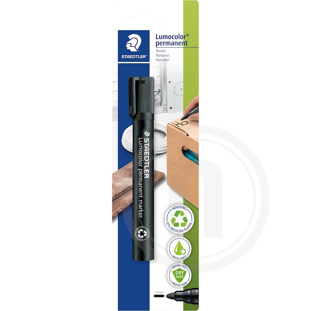 Staedtler Sprittus sort 2 mm