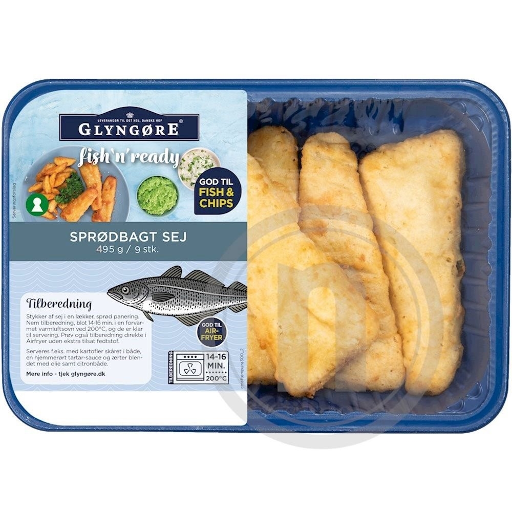 Sprødbagt sejfilet .