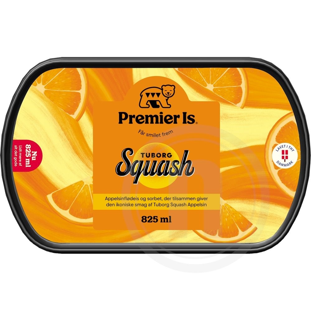 Premier Is Squash appelsinis