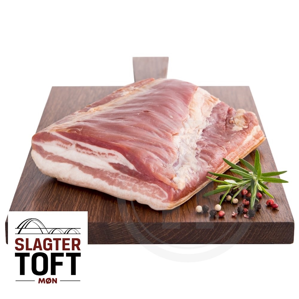 Stegebacon røget Toft Røgeri 0,7