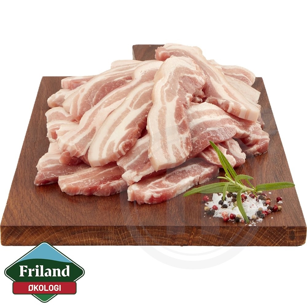 Friland Stegeflæsk i Skiver Økologisk