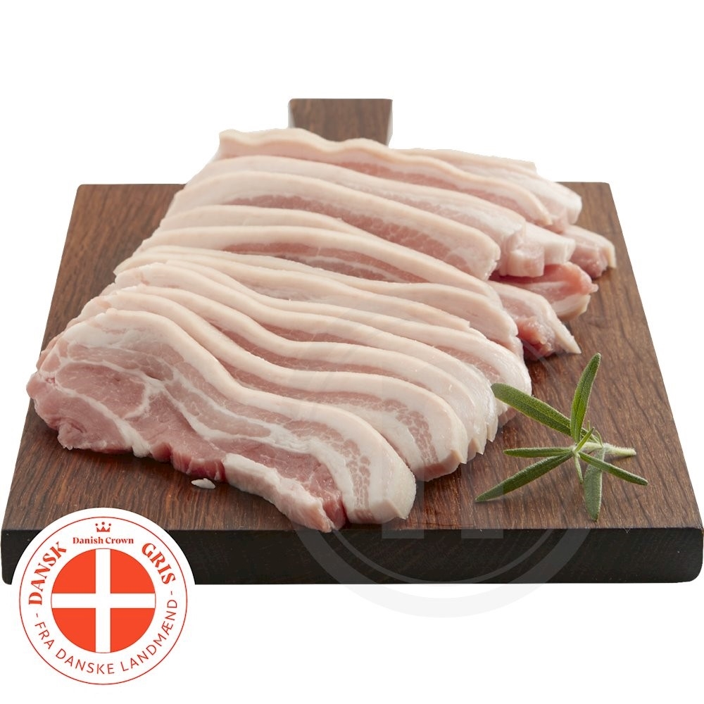 Danish Crown Stegeflæsk i skiver 1 kg