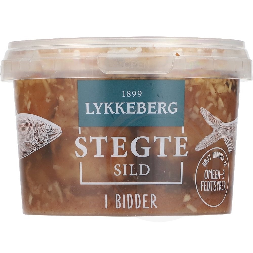 Stegte sild i bidder fra Lykkeberg – Leveret med nemlig.com