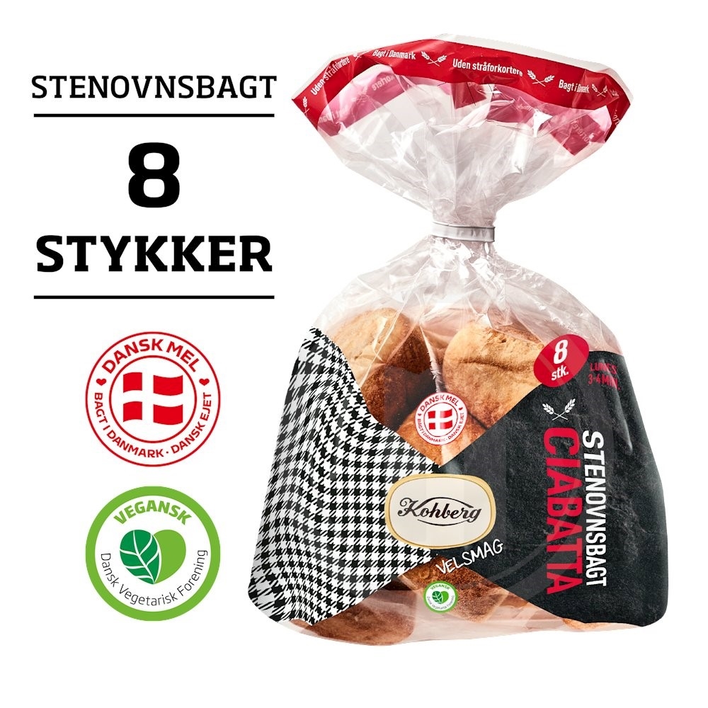 Stenovnsbagt ciabatta