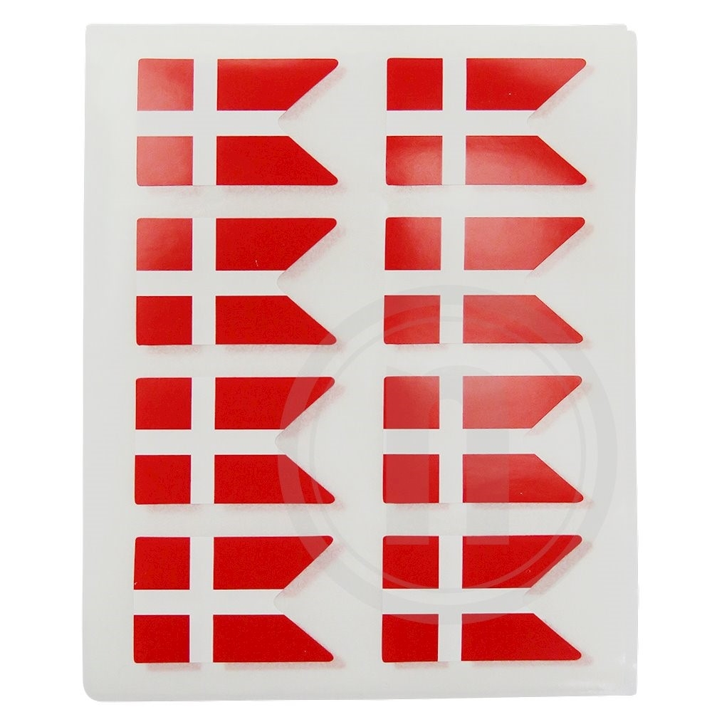 Stickers m. flag
