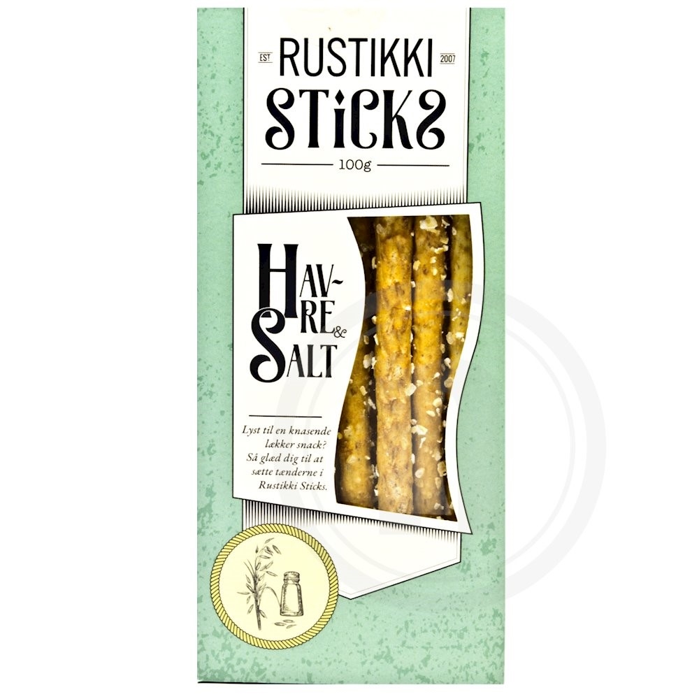 Rustikki Sticks Havre og Salt