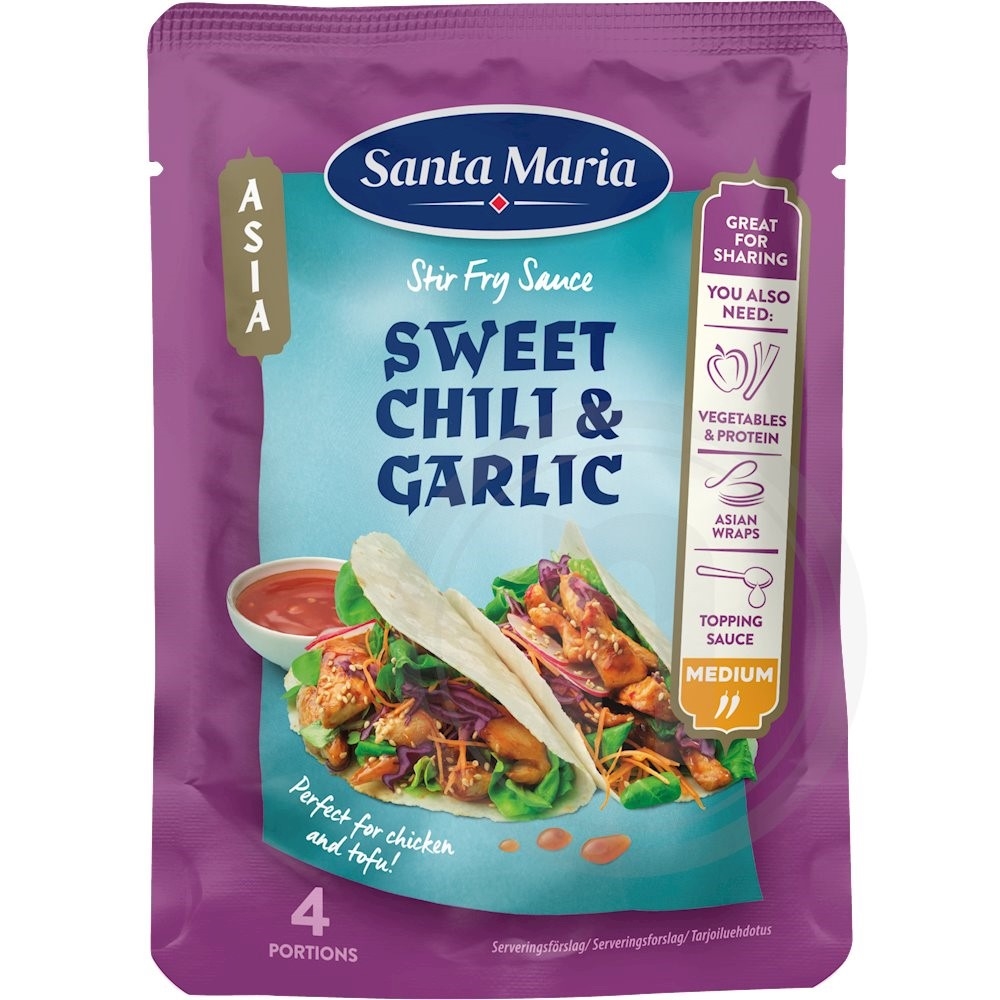 Santa Maria Stir-Fry Sauce Chili-Hvidløg