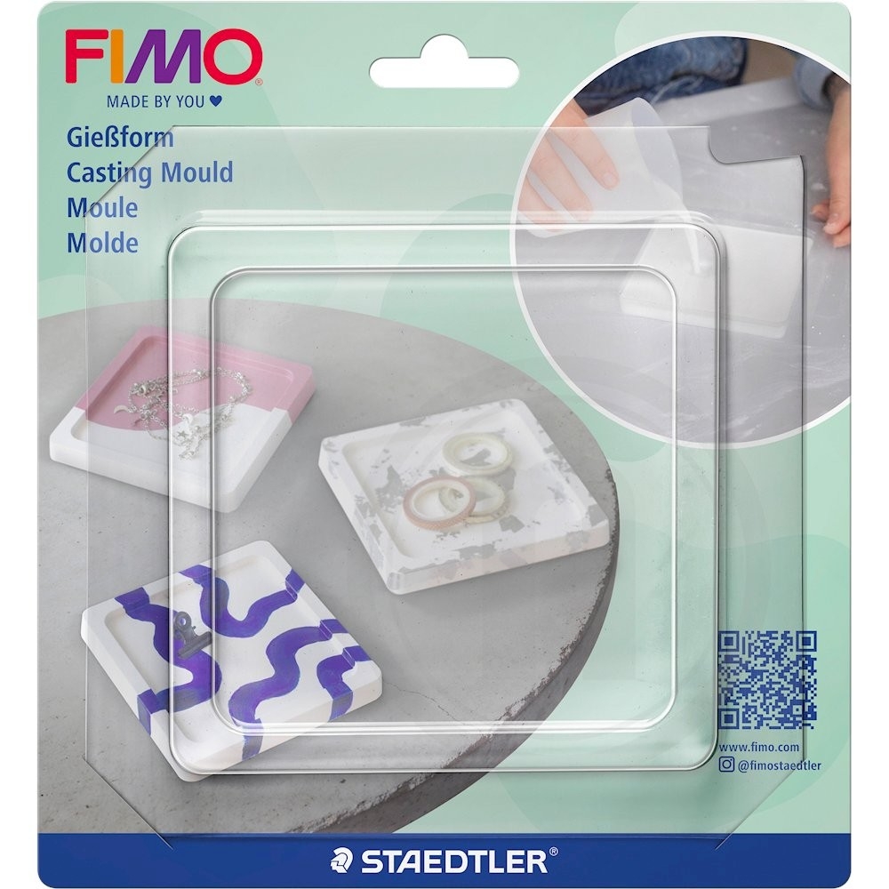 STAEDTLER FIMO Støbeform Firkantet