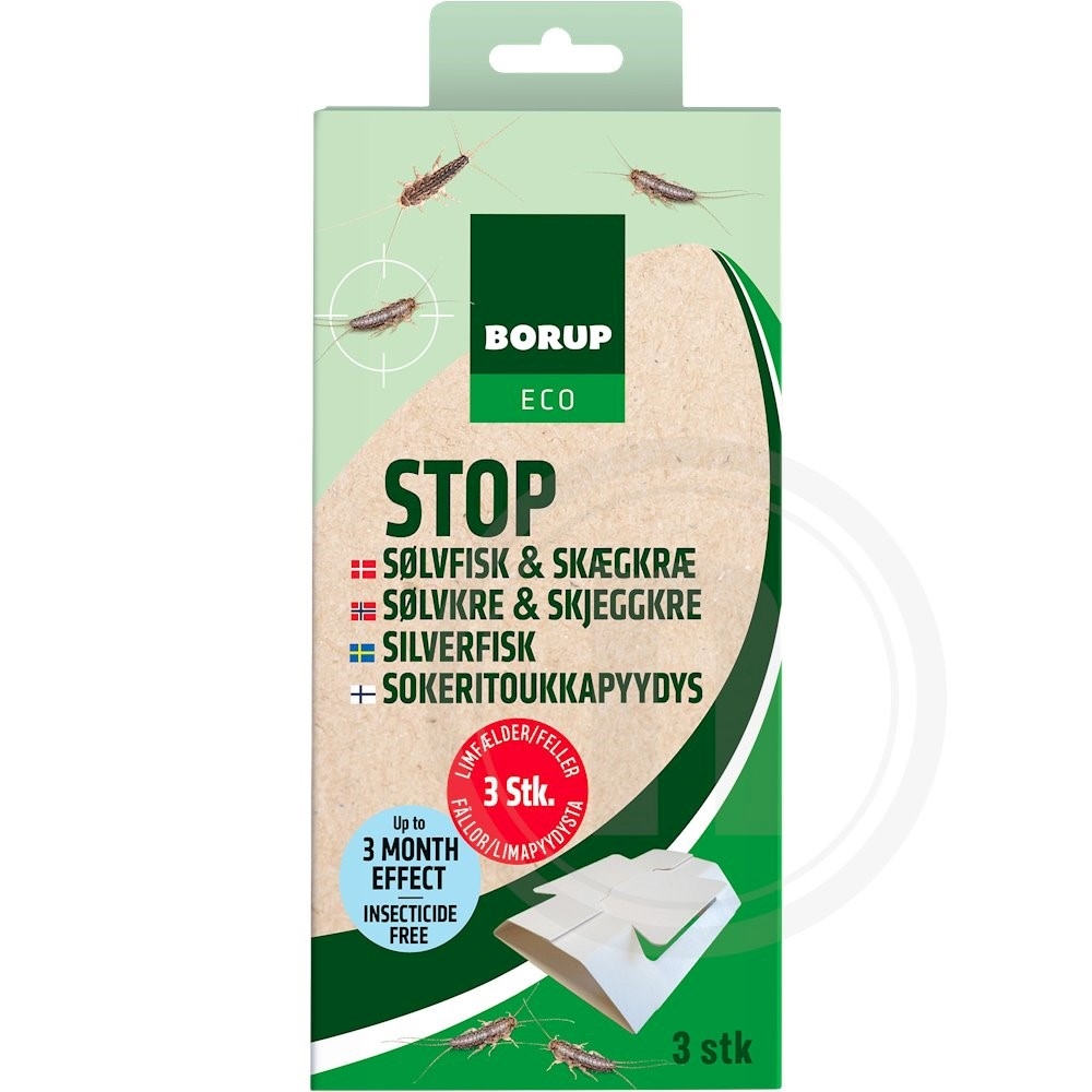 Borup STOP Sølvfisk og Skægkræ ECO