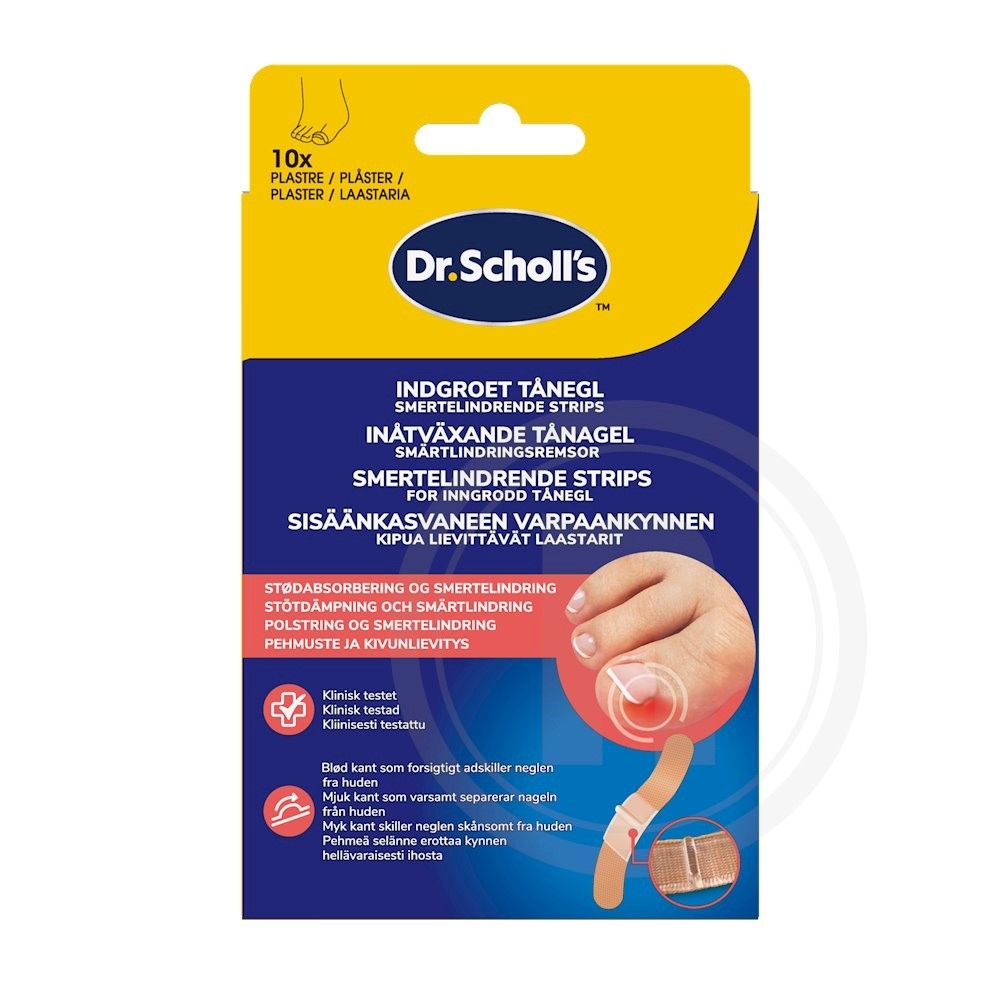 Scholl Strips til indgroede negle