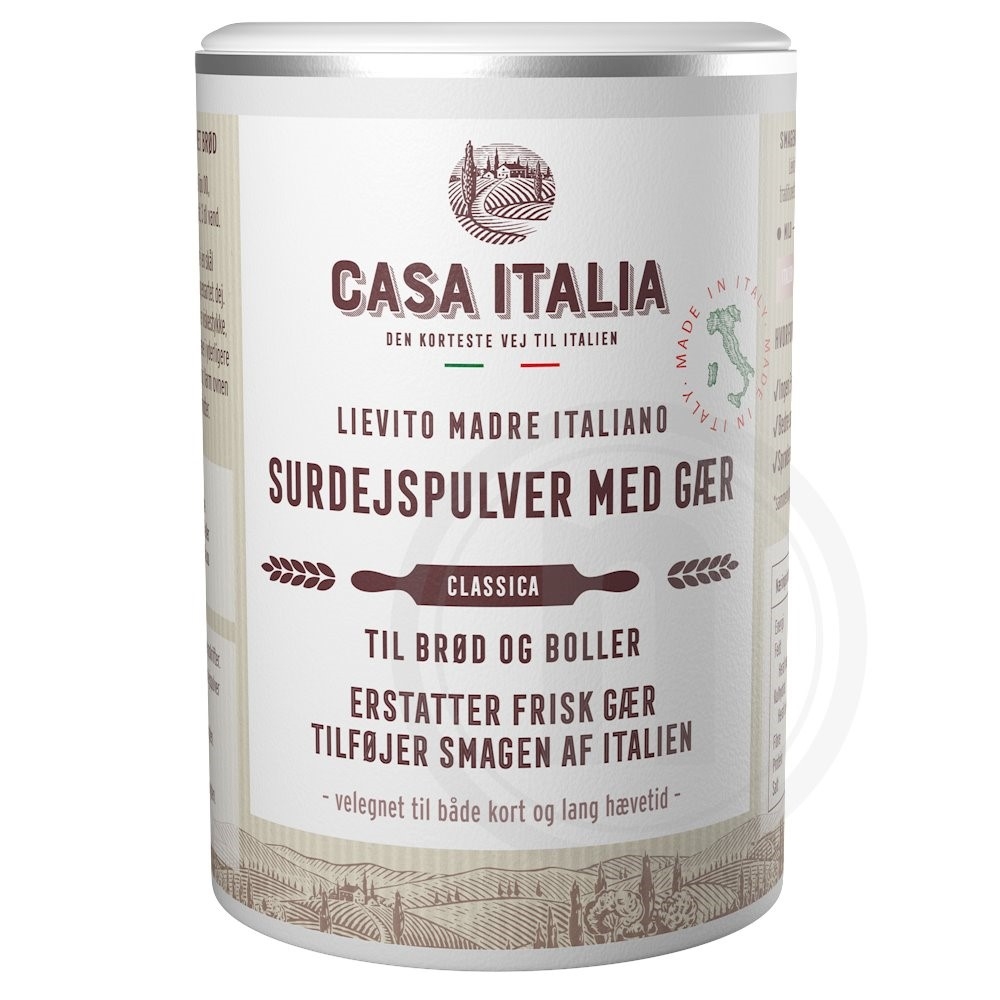 Surdejspulver m. gær