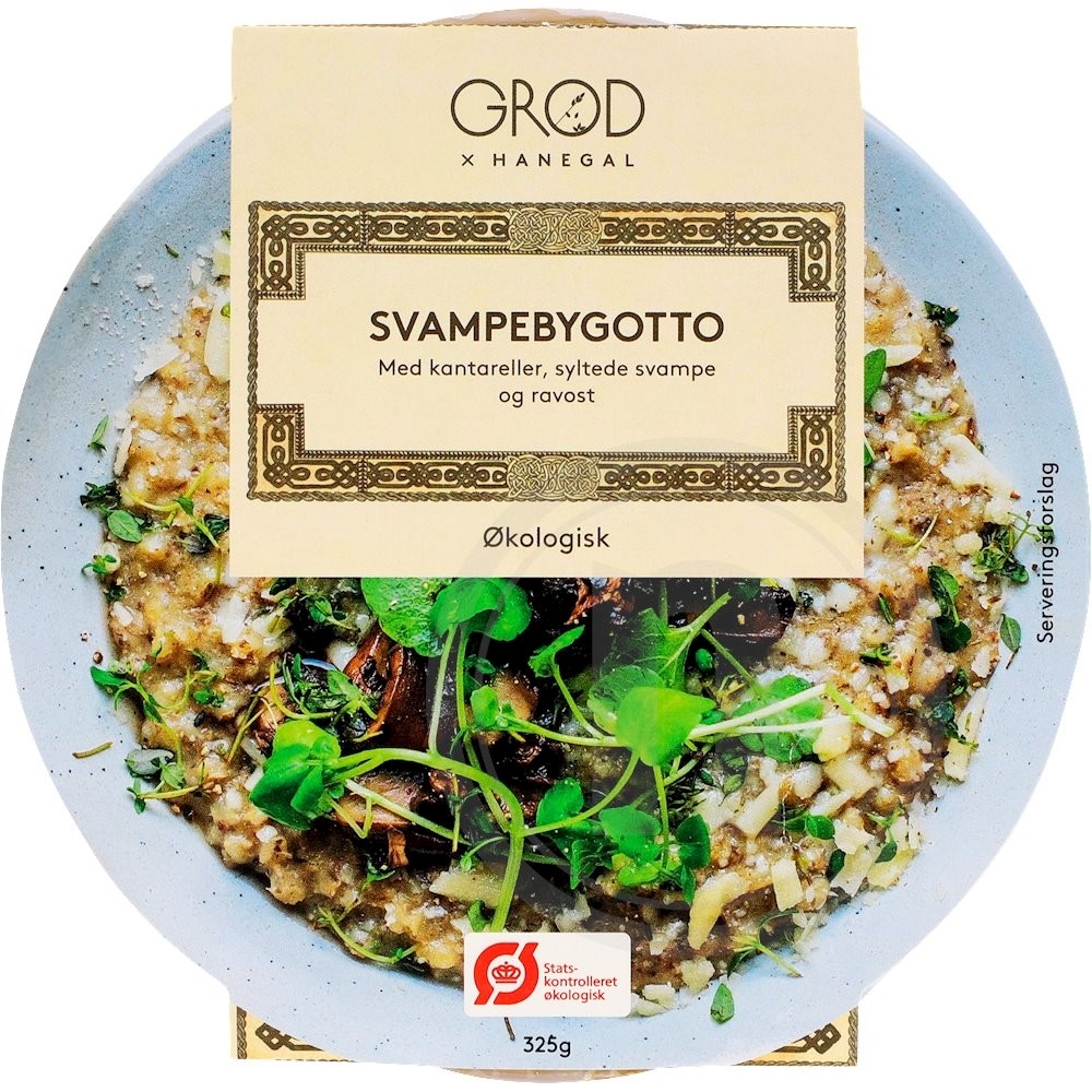 Grød x Hanegal Svampebygotto økologisk