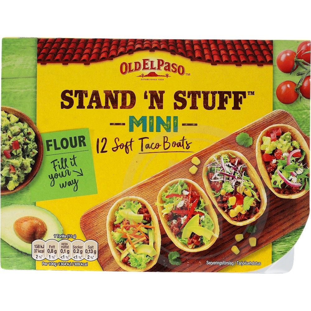 Tacoskaller mini soft