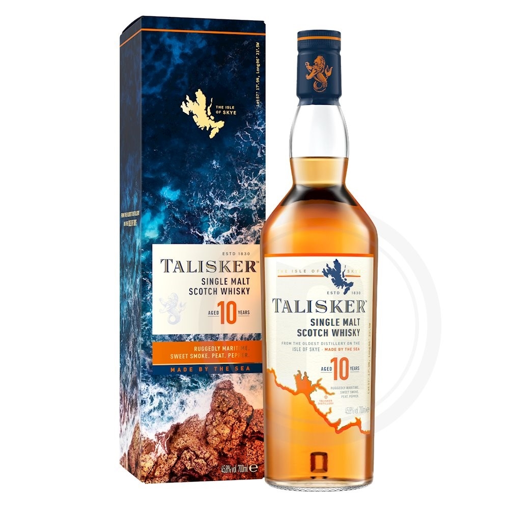 Talisker malt 10 års (45,8%)