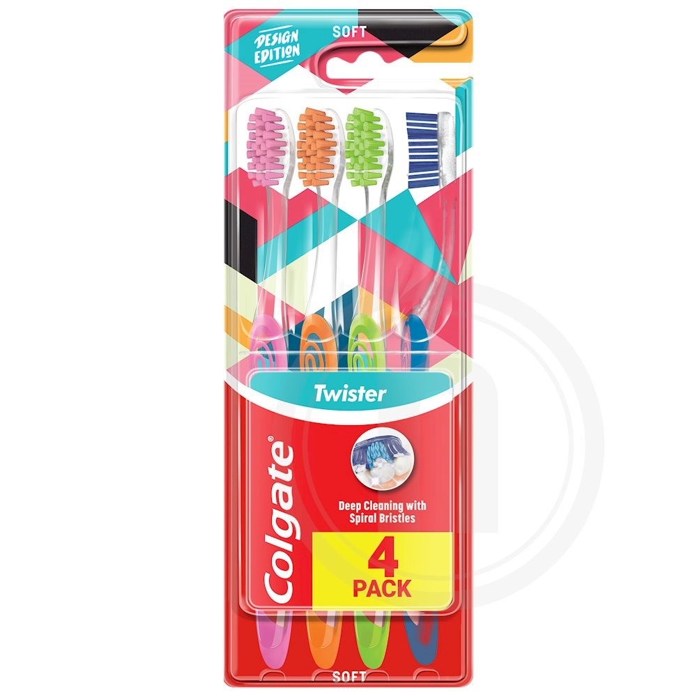 Colgate Twister Tandbørste Soft