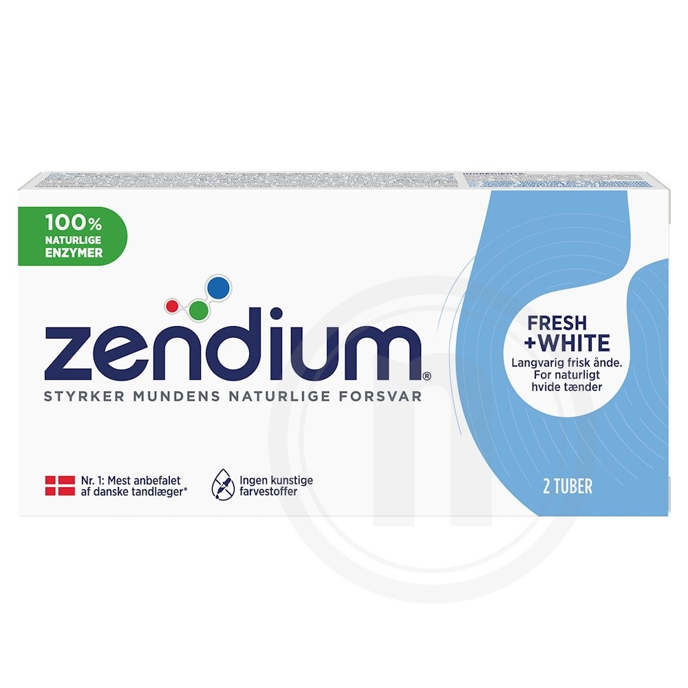 Zendium Fresh + White Tandpasta