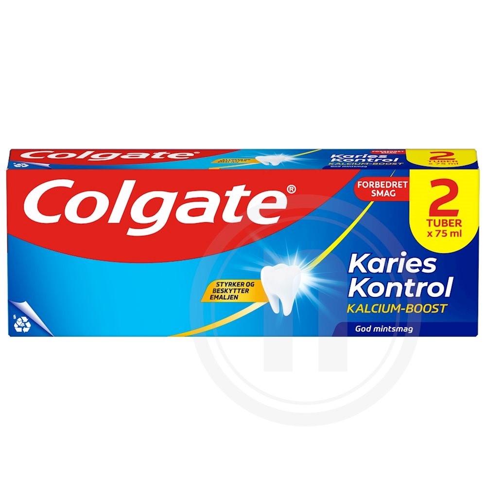 Colgate Karies Tandpasta kontrol