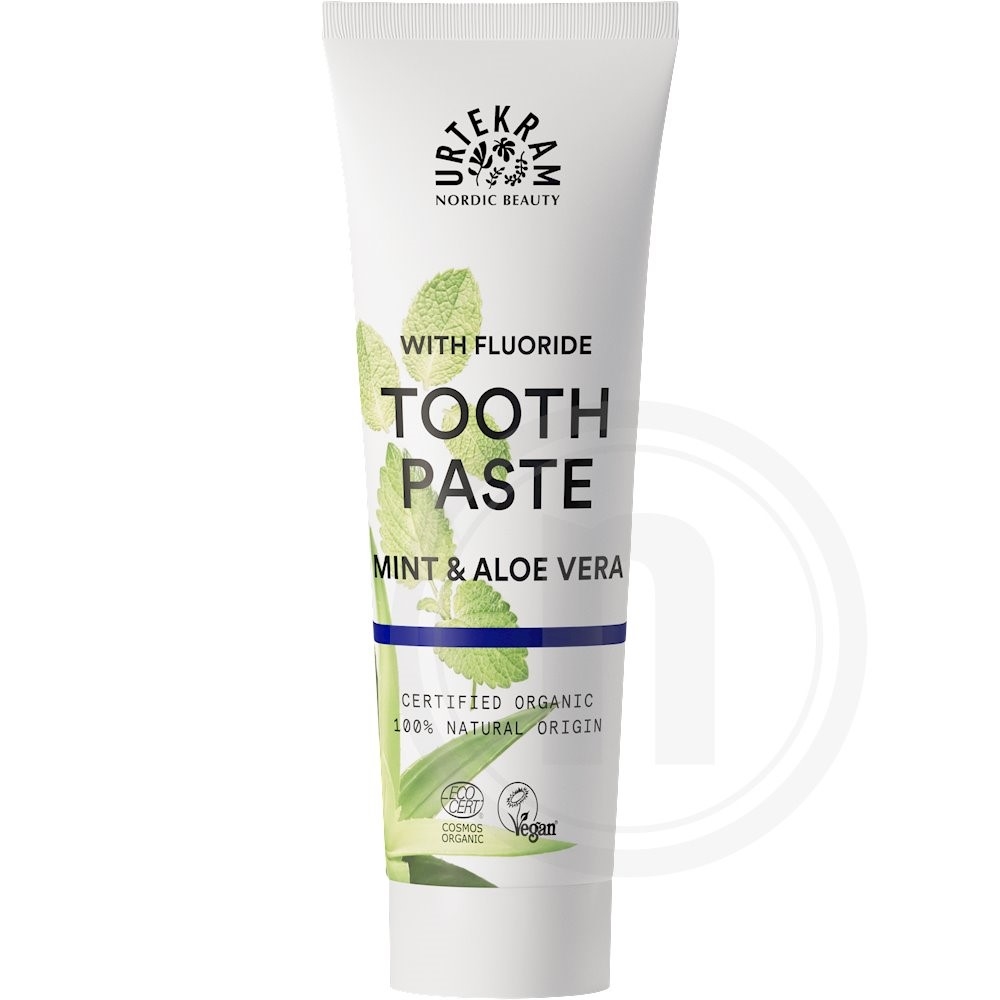 Tandpasta Mint og Aloe Vera