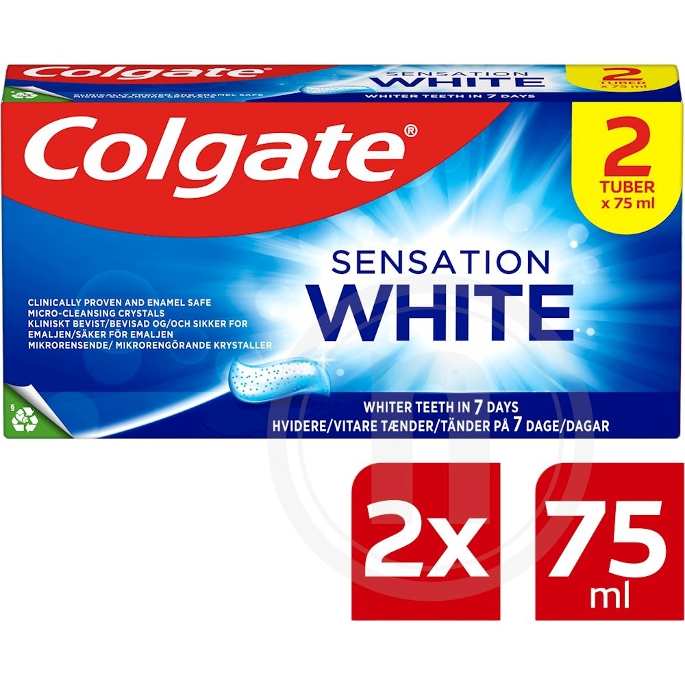 Tandpasta sensation white