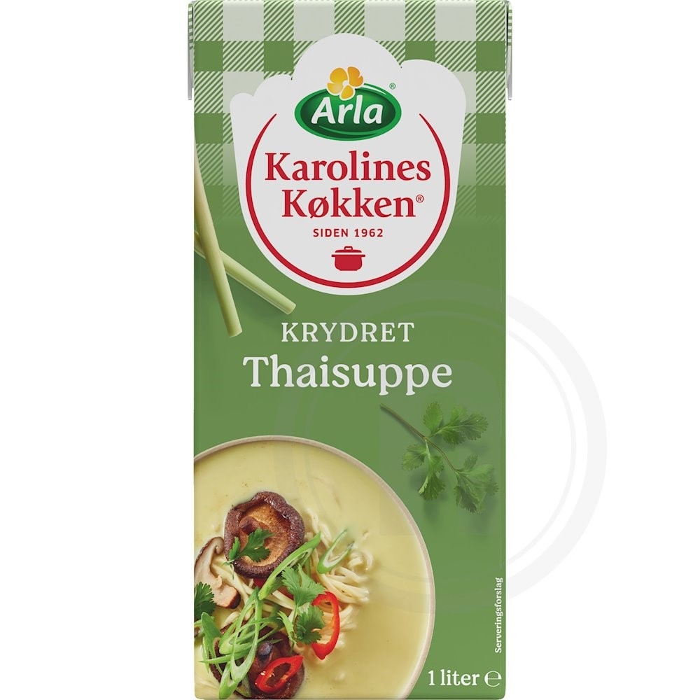 Arla Karolines Køkken, Thai inspireret suppe m. kokosmælk og citrongræs