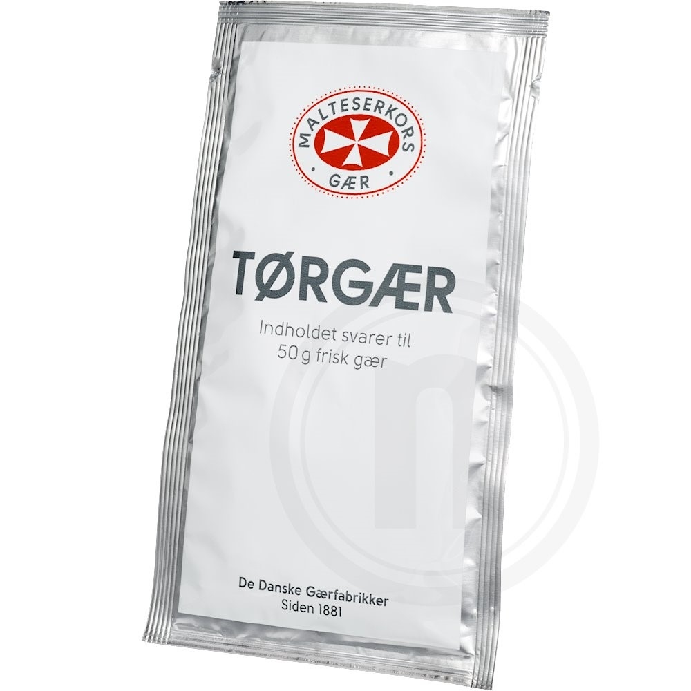 Malteserkorsgær Tørgær